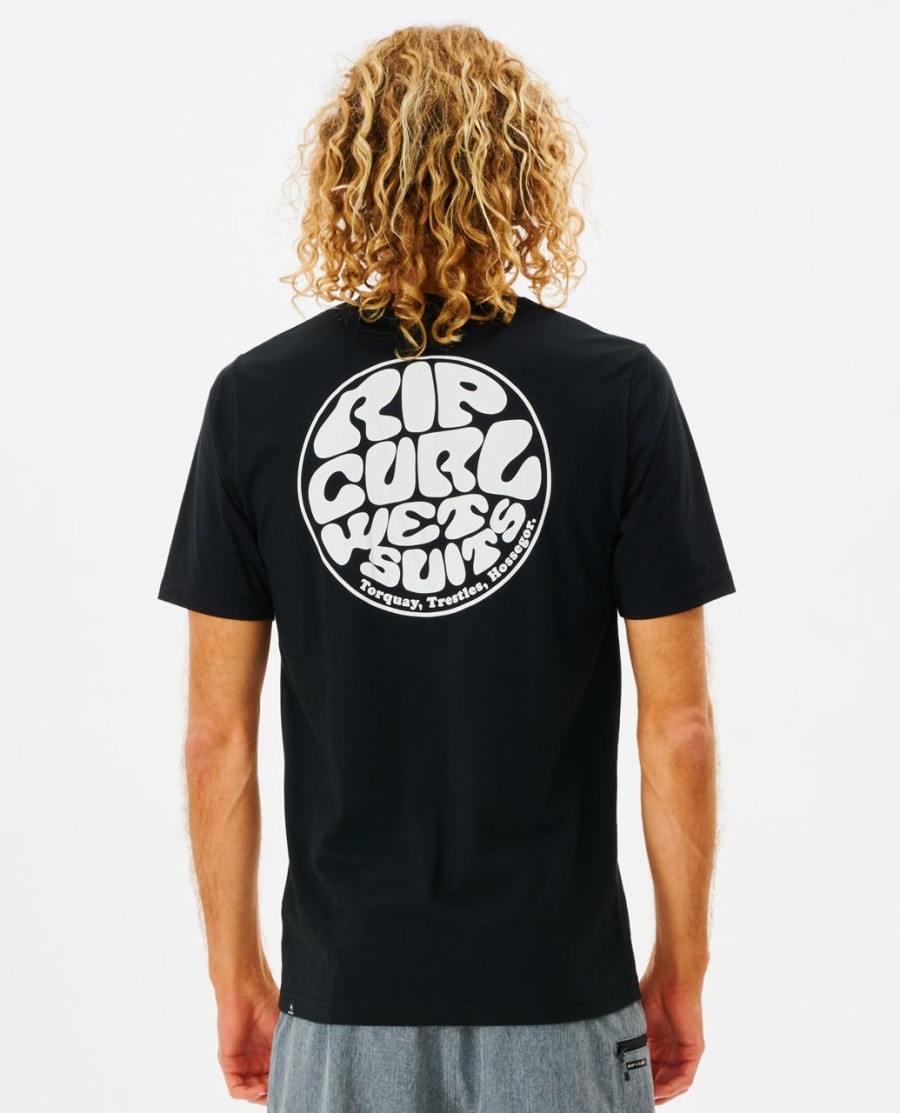 icons of surf rash guard met korte mouwen en upf-bescherming