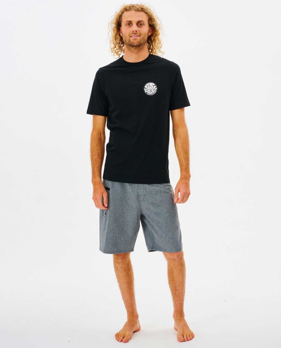 icons of surf rash guard met korte mouwen en upf-bescherming