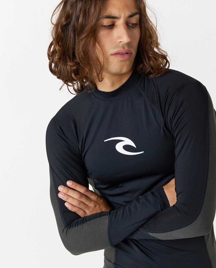 waves uv-rashguard met lange mouwen