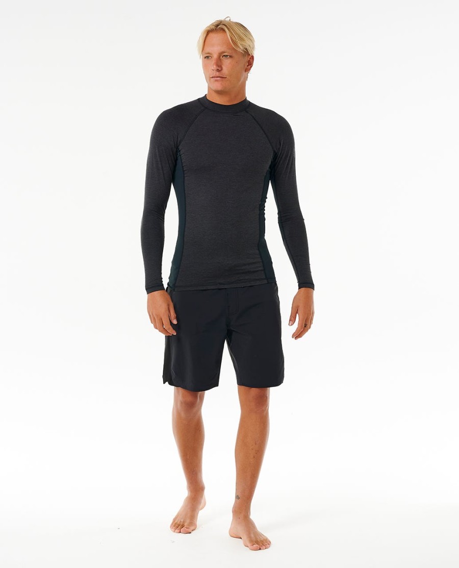 dawn patrol uv-beschermende rashguard met lange mouwen