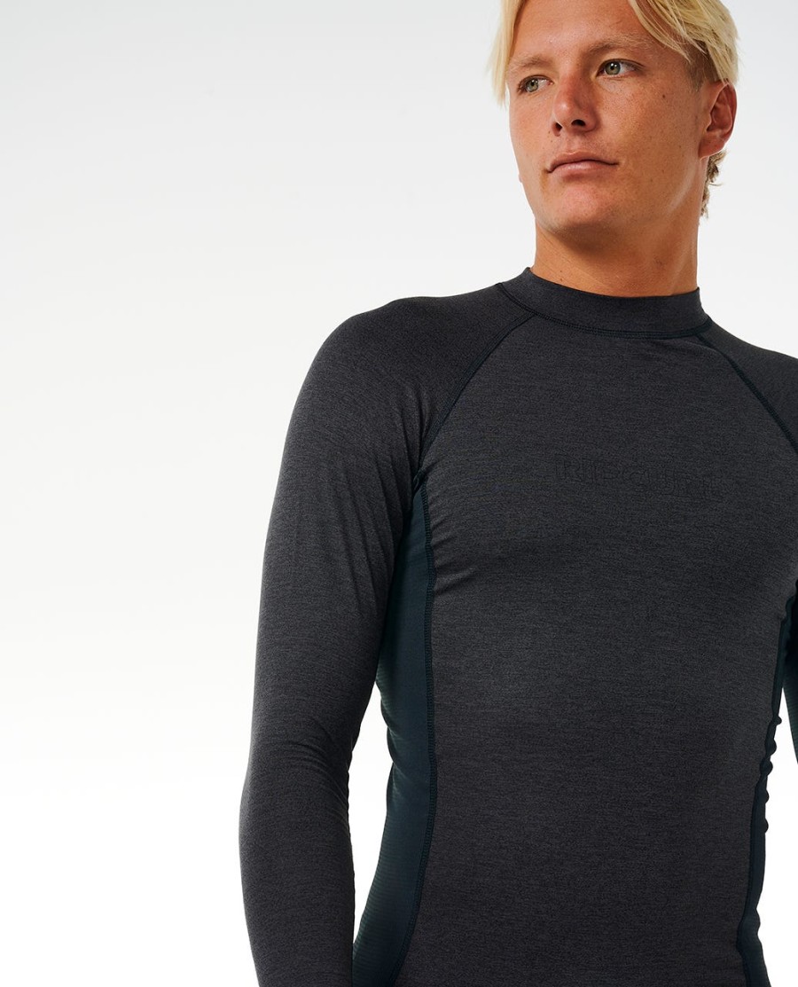 dawn patrol uv-beschermende rashguard met lange mouwen