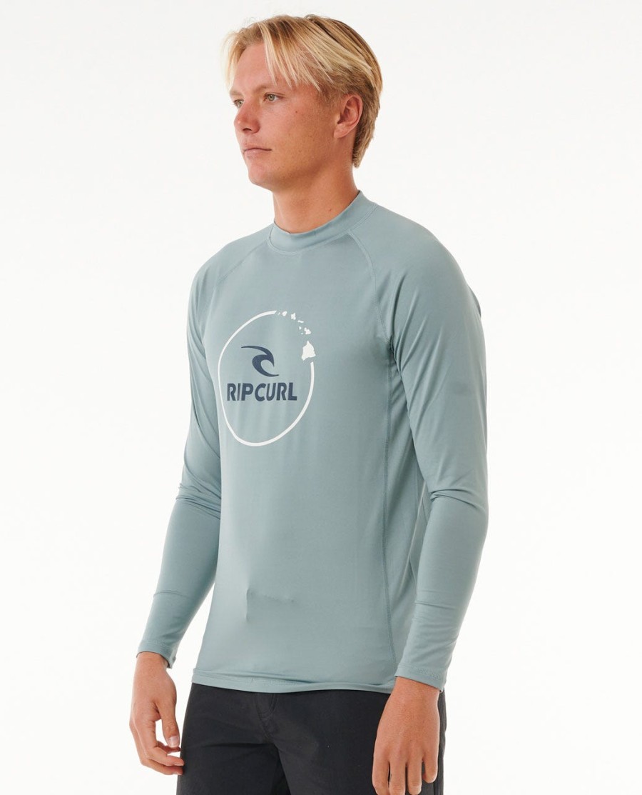 island vibe upf50 rash guard met lange mouwen