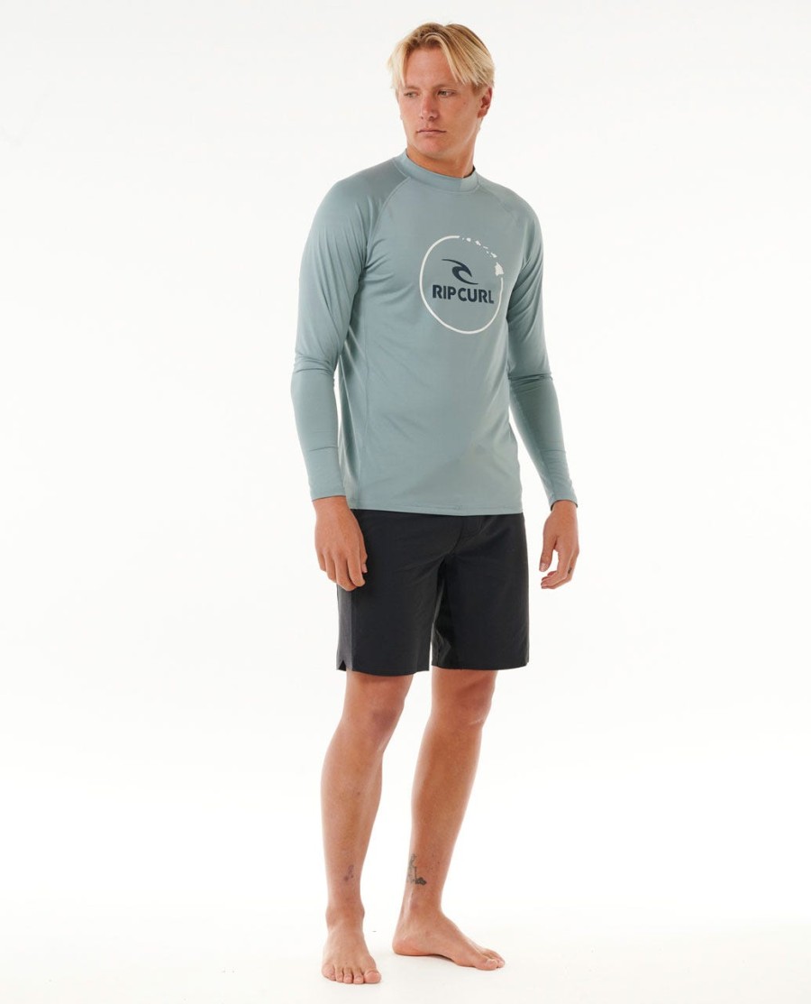 island vibe upf50 rash guard met lange mouwen