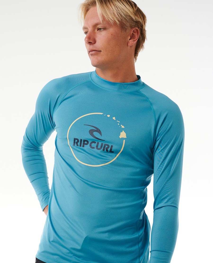 island vibe upf50 rash guard met lange mouwen