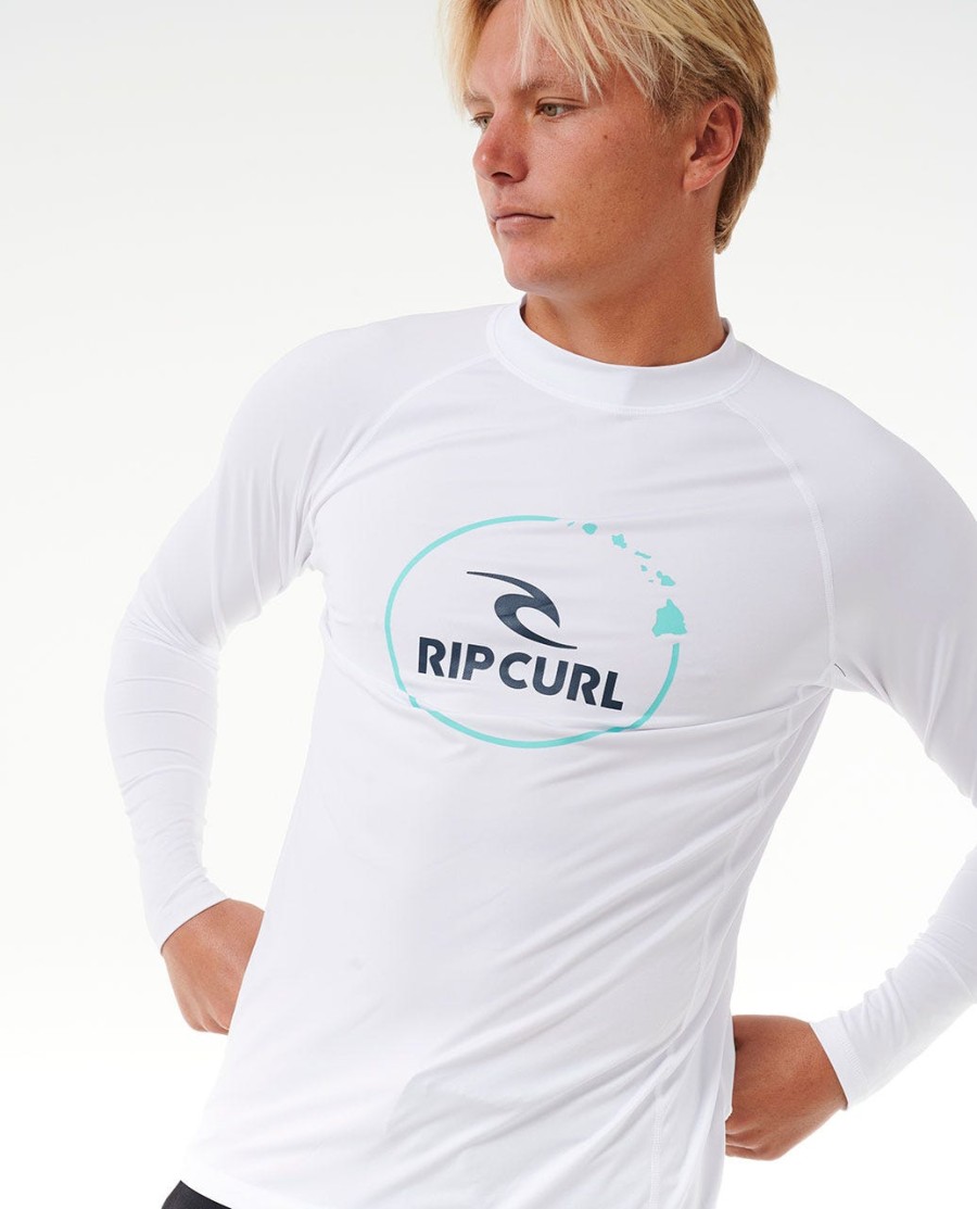 island vibe upf50 rash guard met lange mouwen