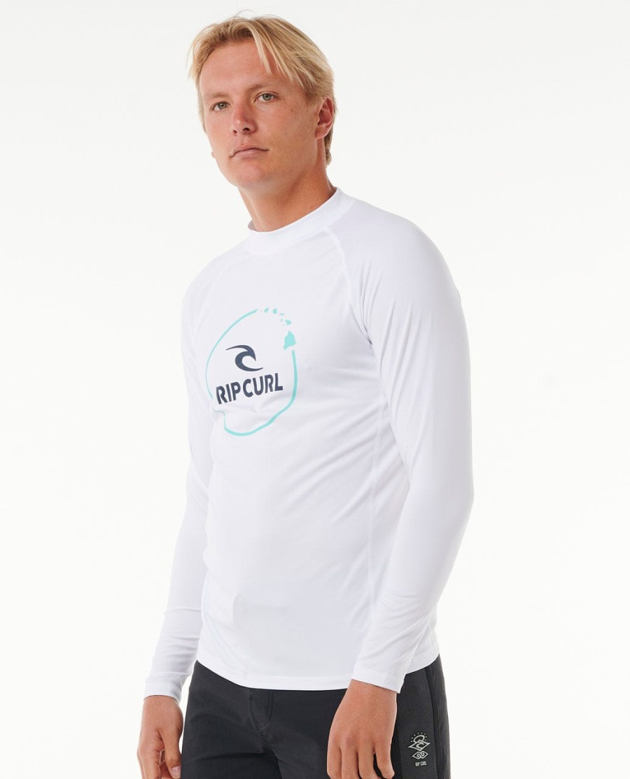 island vibe upf50 rash guard met lange mouwen