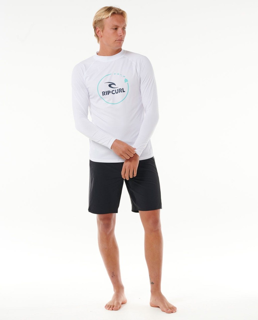 island vibe upf50 rash guard met lange mouwen