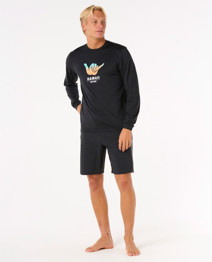 shaka upf50 rashguard met lange mouwen