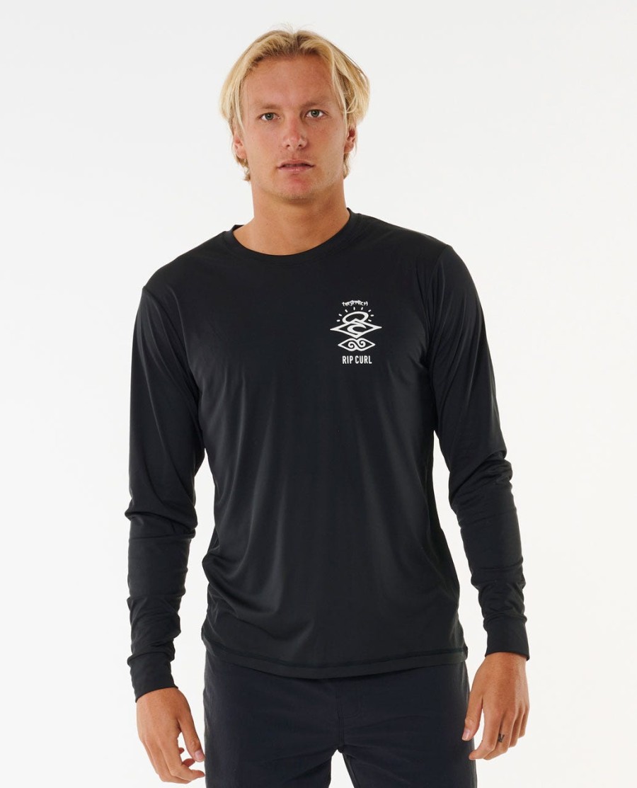 icons surflite uv rash guard met lange mouwen