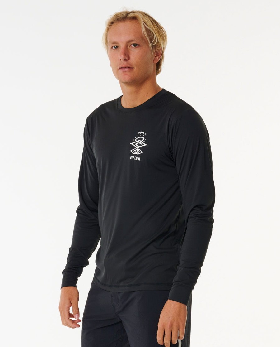 icons surflite uv rash guard met lange mouwen