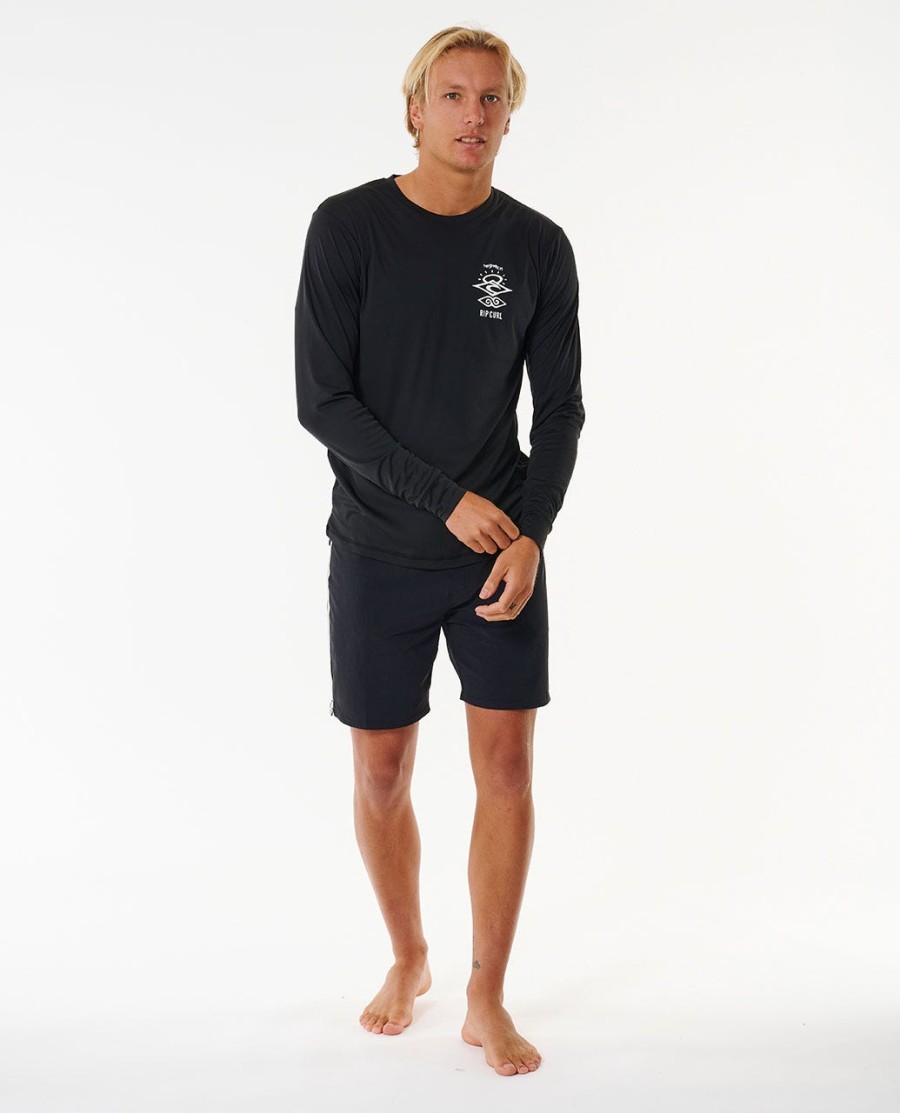 icons surflite uv rash guard met lange mouwen