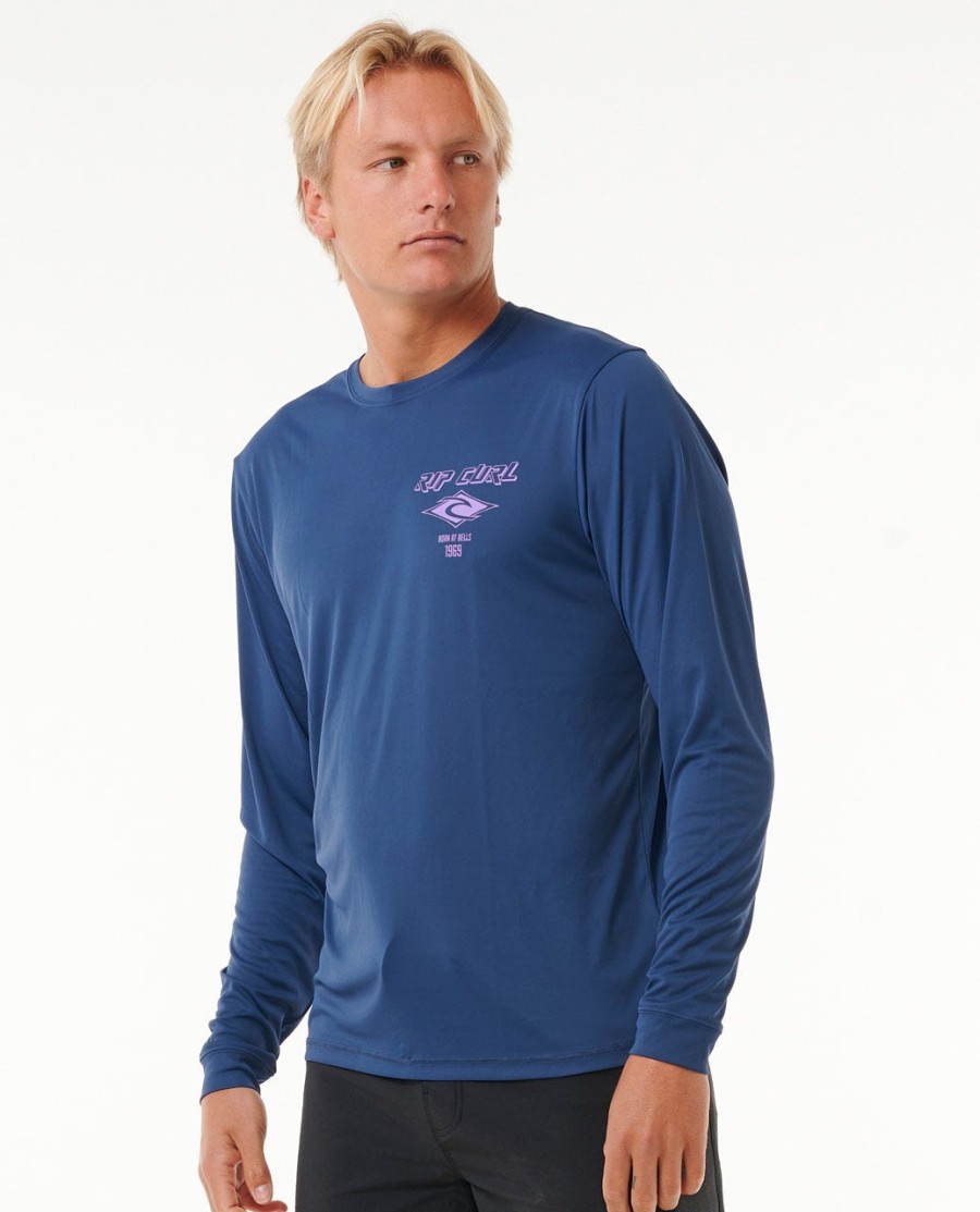 icons surflite uv rash guard met lange mouwen