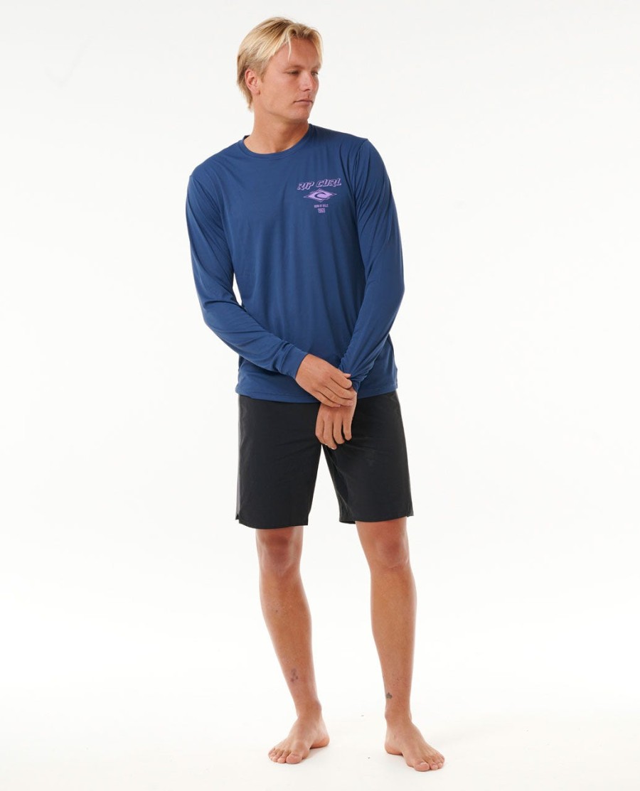 icons surflite uv rash guard met lange mouwen