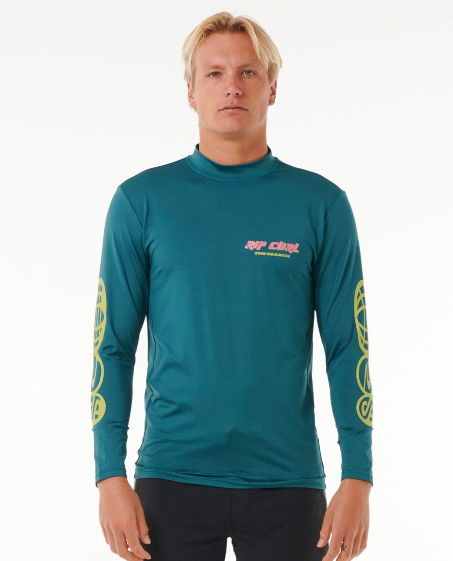 quest lockup uv-rashvest met lange mouwen