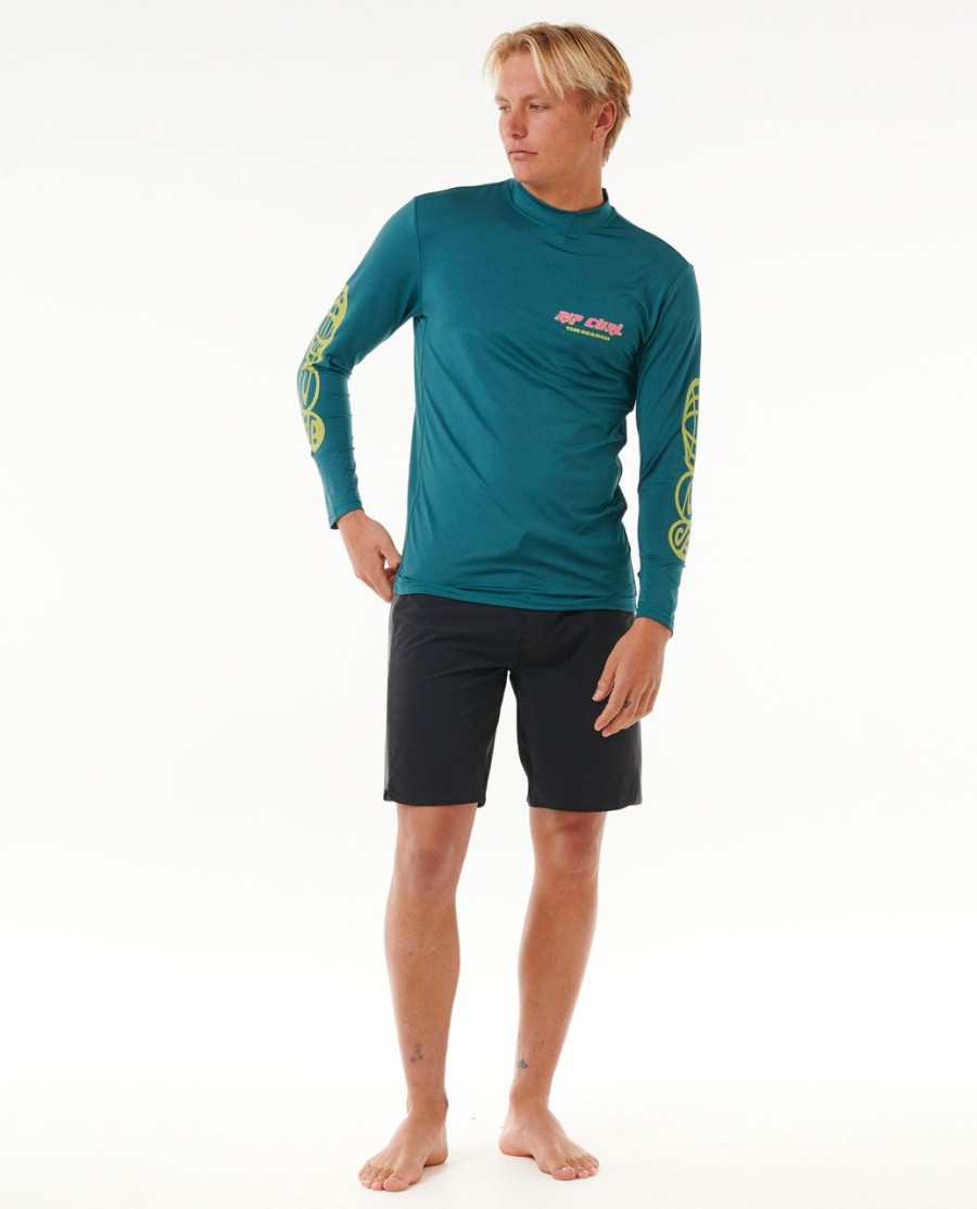 quest lockup uv-rashvest met lange mouwen