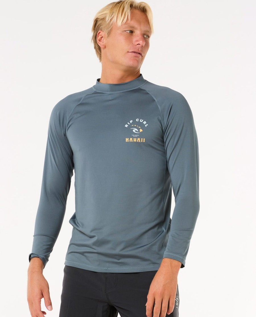 island vibe upf rash guard met lange mouwen