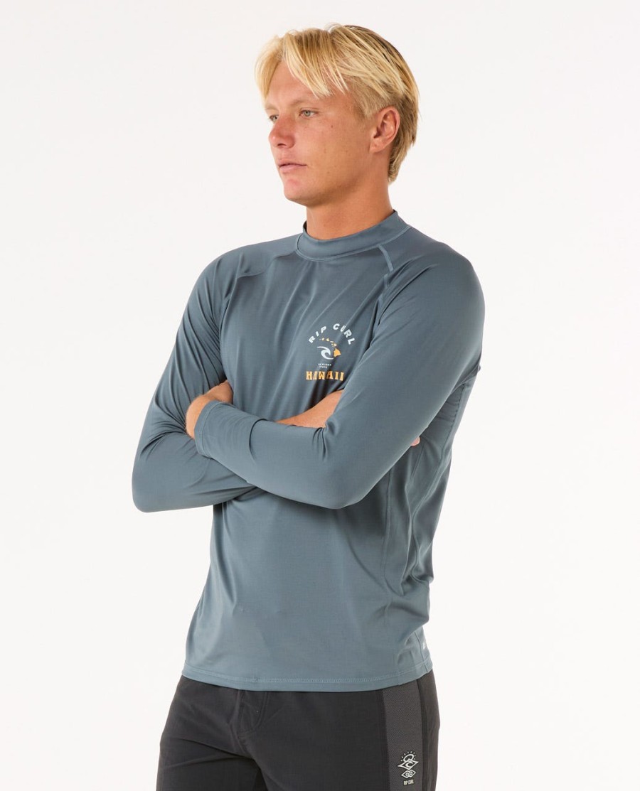 island vibe upf rash guard met lange mouwen