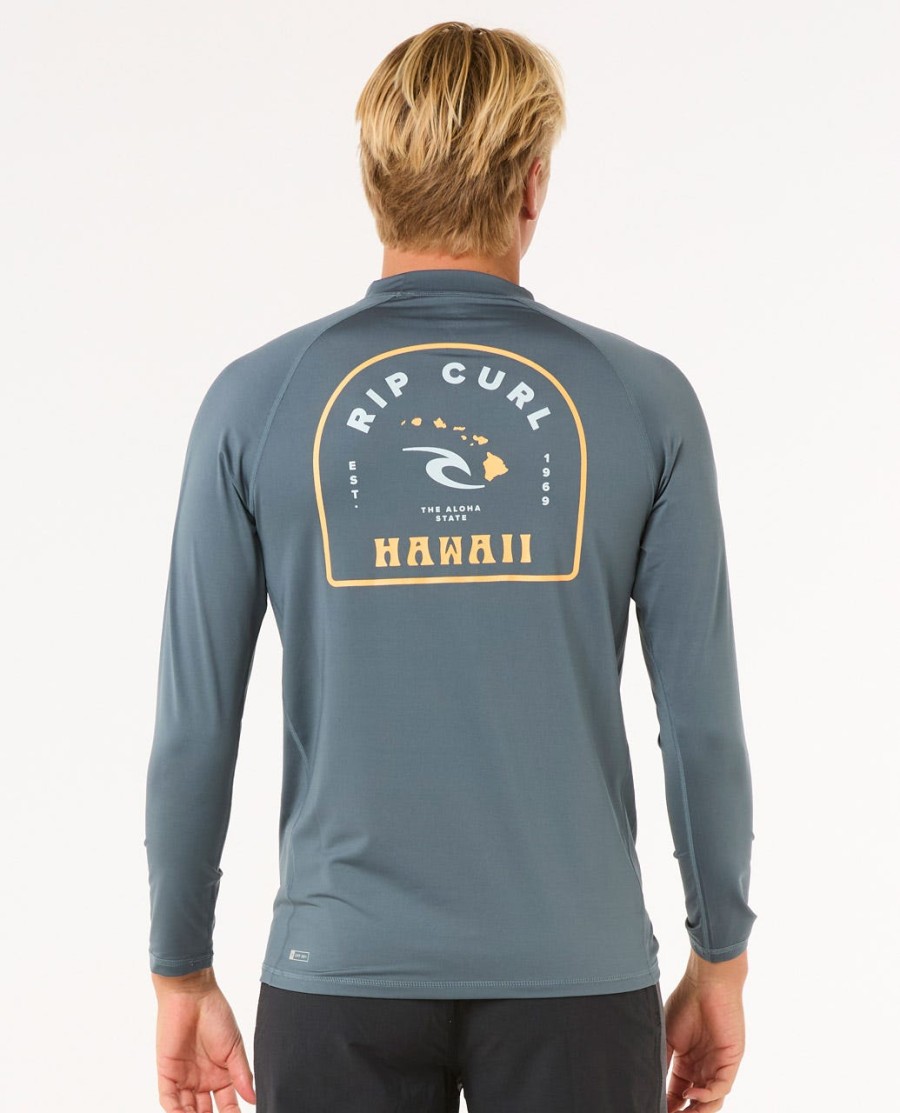 island vibe upf rash guard met lange mouwen