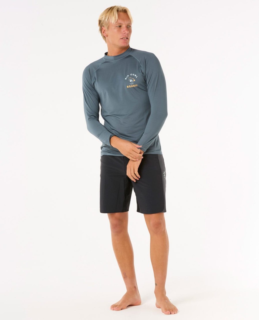 island vibe upf rash guard met lange mouwen