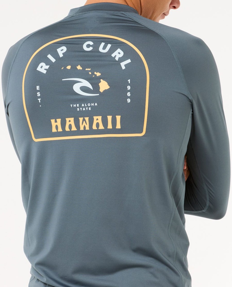 island vibe upf rash guard met lange mouwen