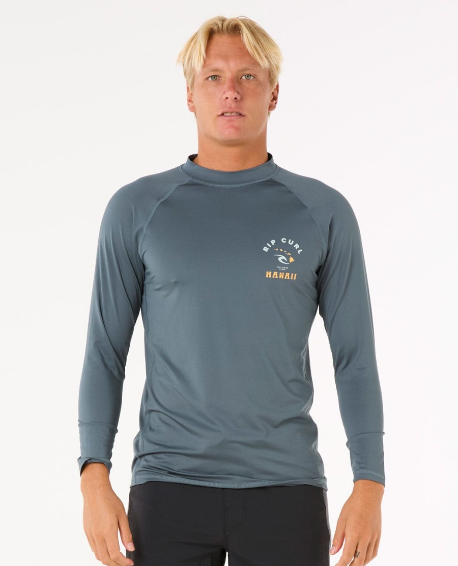 island vibe upf rash guard met lange mouwen