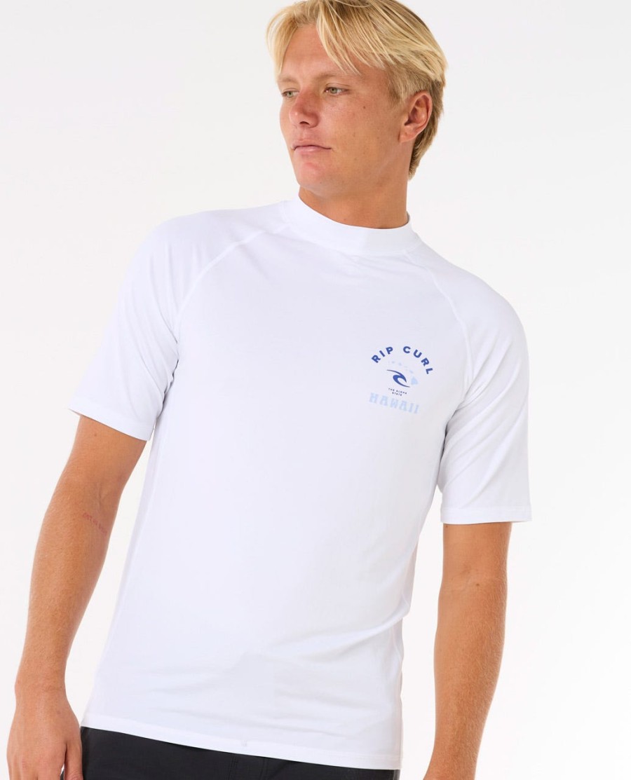 island vibe upf rashguard met korte mouwen