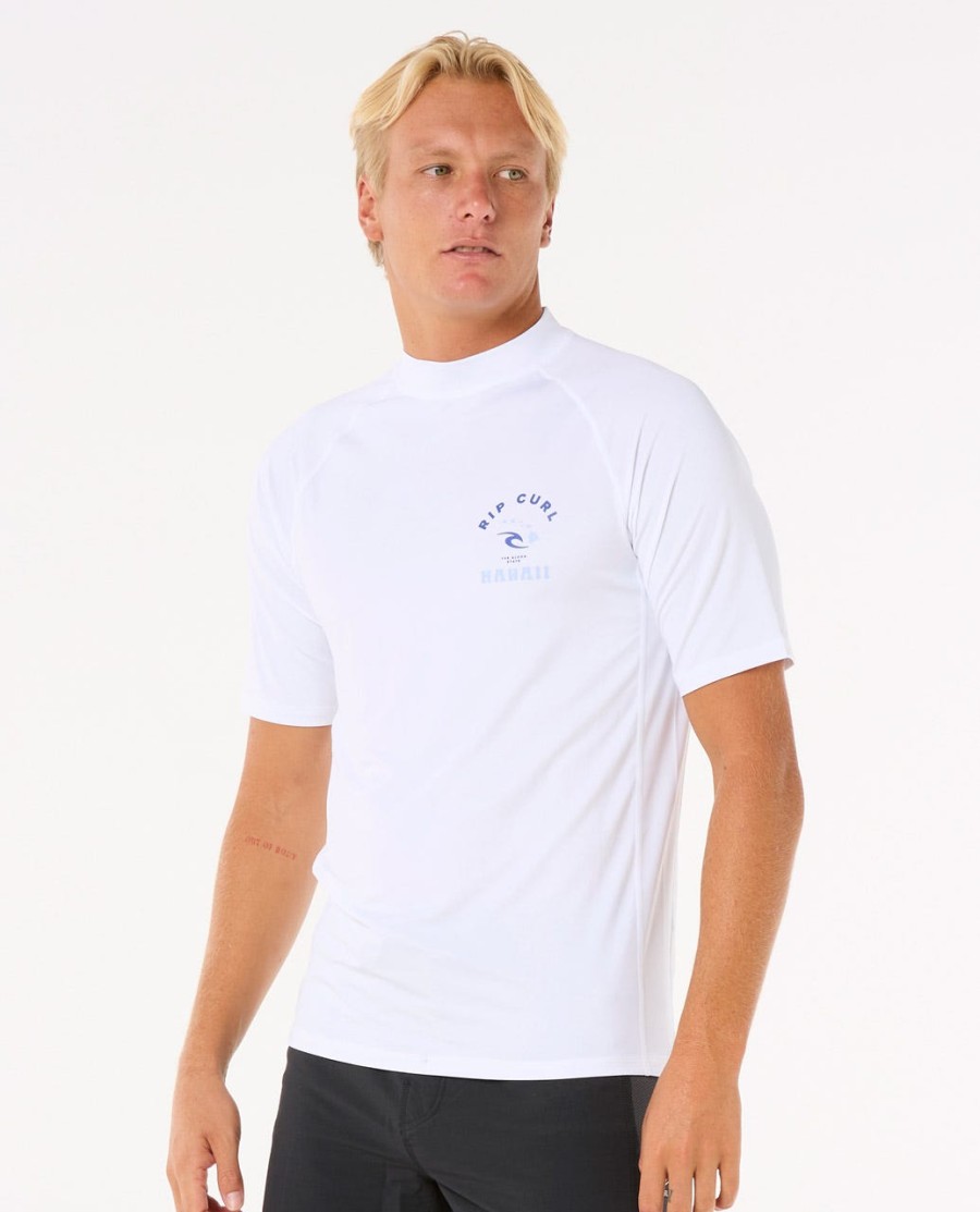 island vibe upf rashguard met korte mouwen