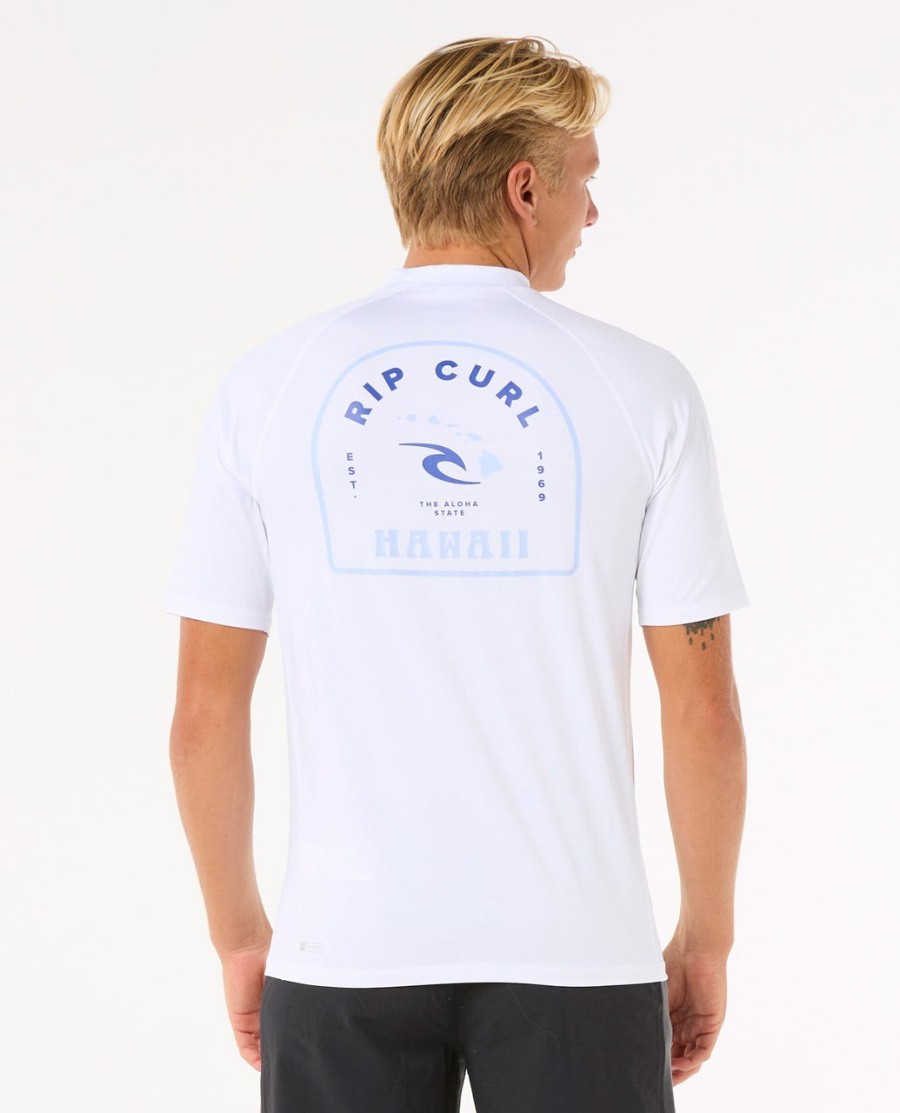 island vibe upf rashguard met korte mouwen