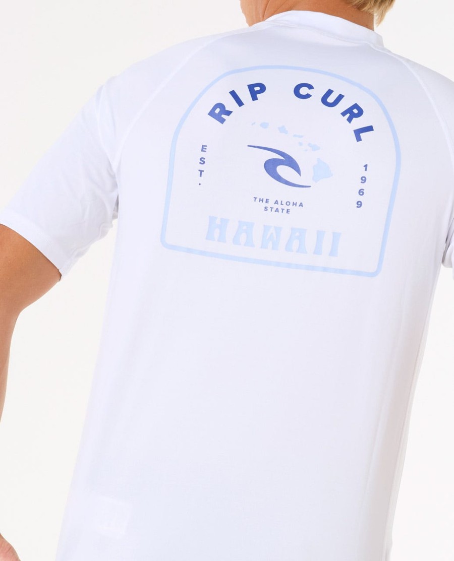 island vibe upf rashguard met korte mouwen