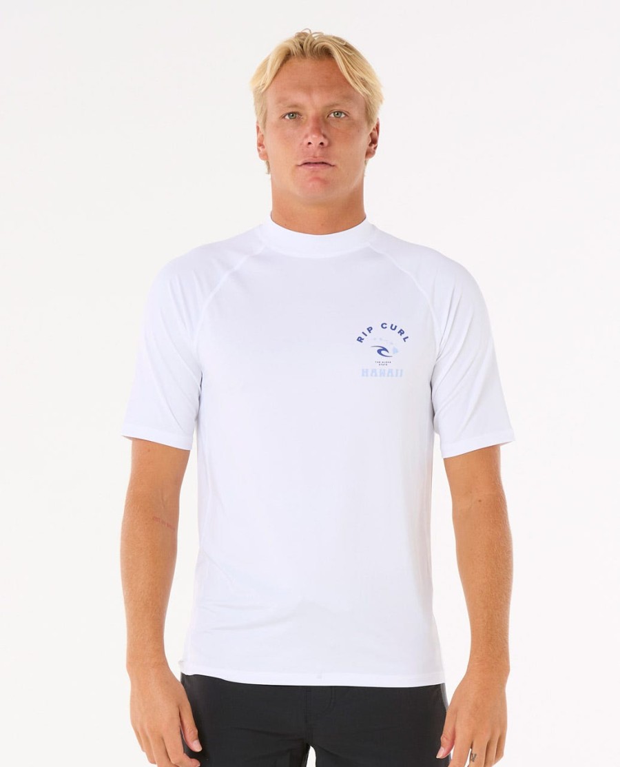 island vibe upf rashguard met korte mouwen