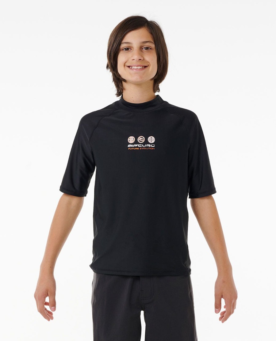 future evolution uv-beschermend zwemshirt met korte mouwen - jongens 8-16 jaar
