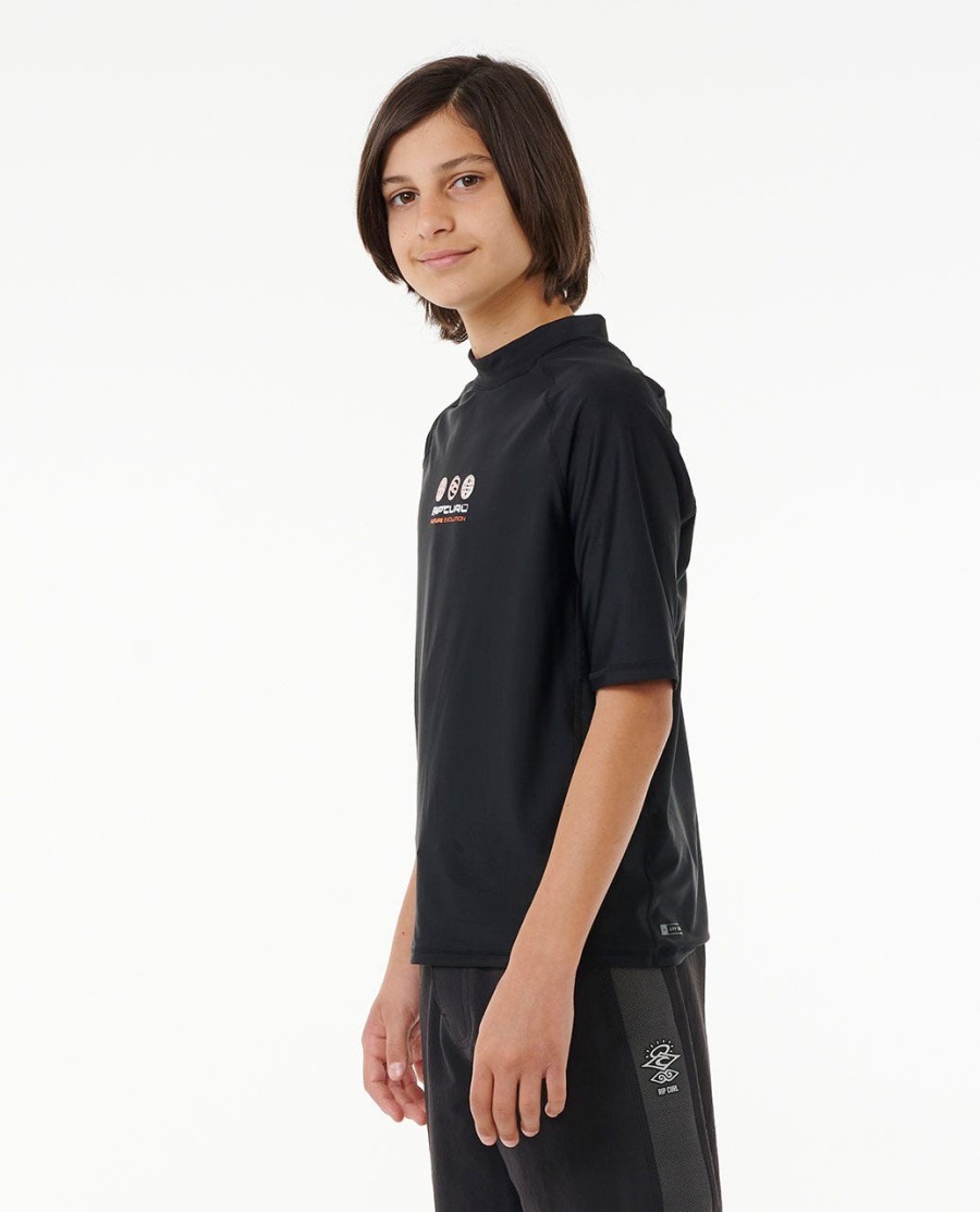 future evolution uv-beschermend zwemshirt met korte mouwen - jongens 8-16 jaar