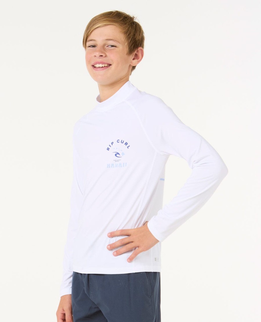 island vibe upf longsleeve - jongens 8-16 jaar