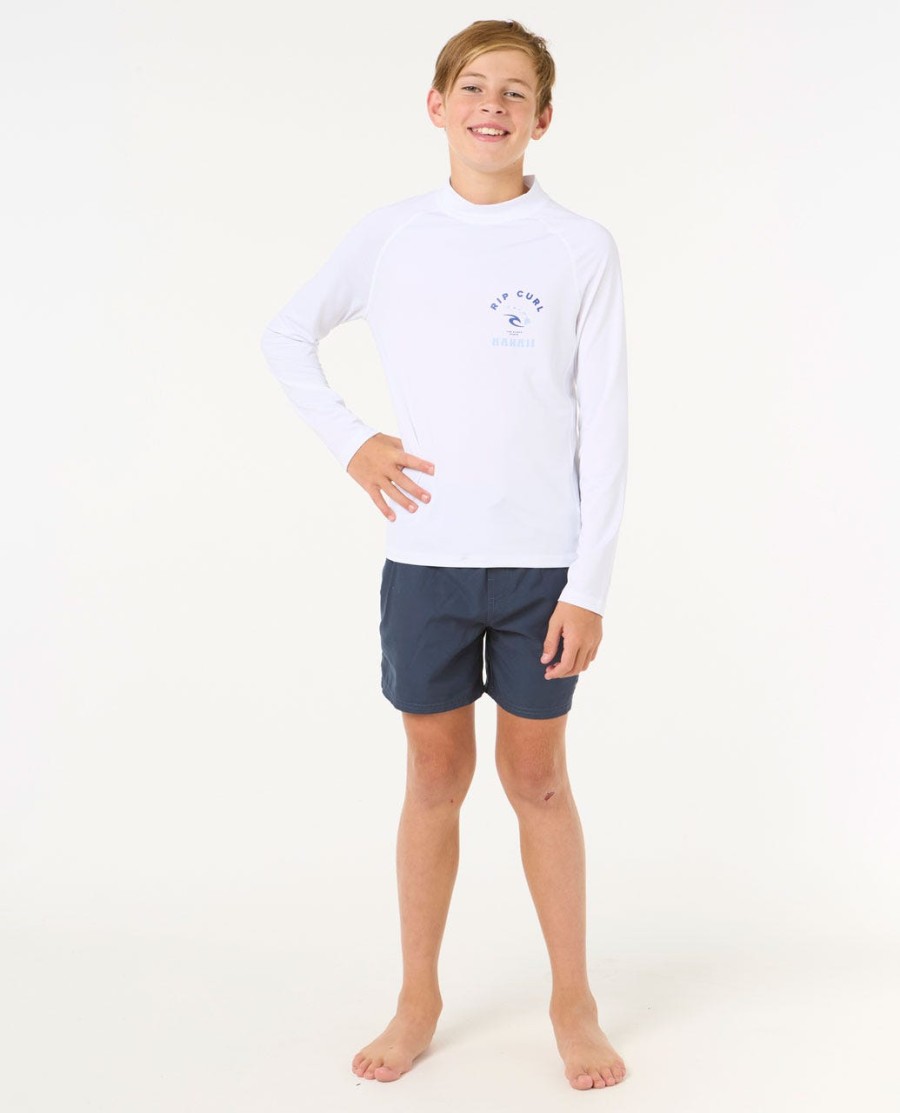 island vibe upf longsleeve - jongens 8-16 jaar