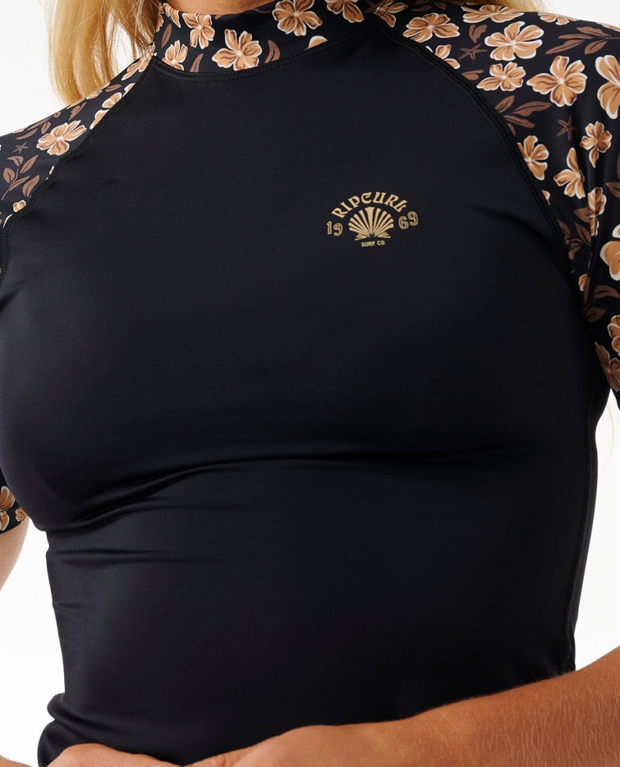 soleil uv-werend vest met korte mouwen