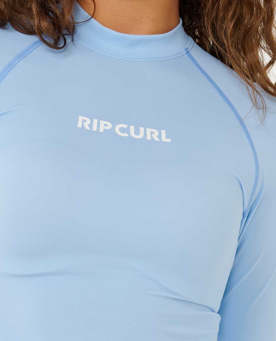 klassiek surf-rashvest met lange mouwen en uv-bescherming