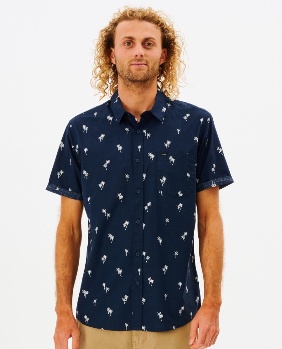 paradise palms t-shirt met korte mouwen