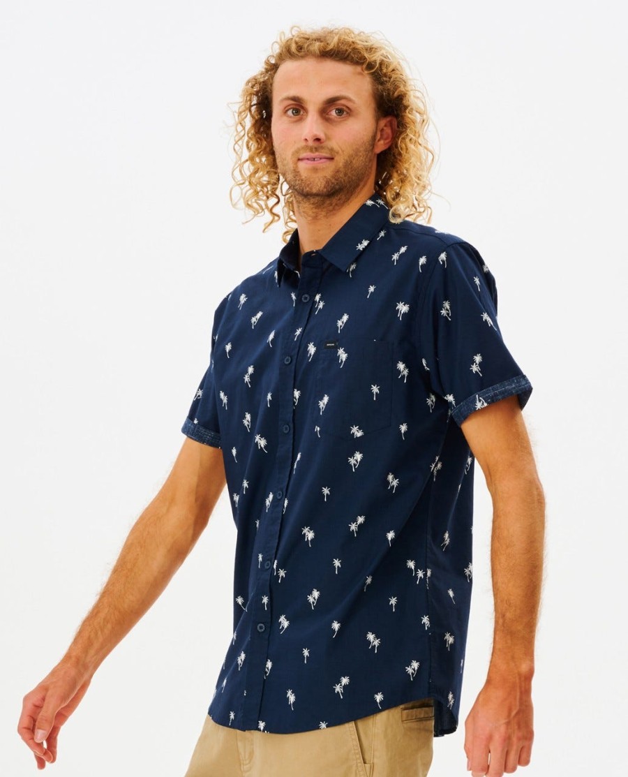 paradise palms t-shirt met korte mouwen