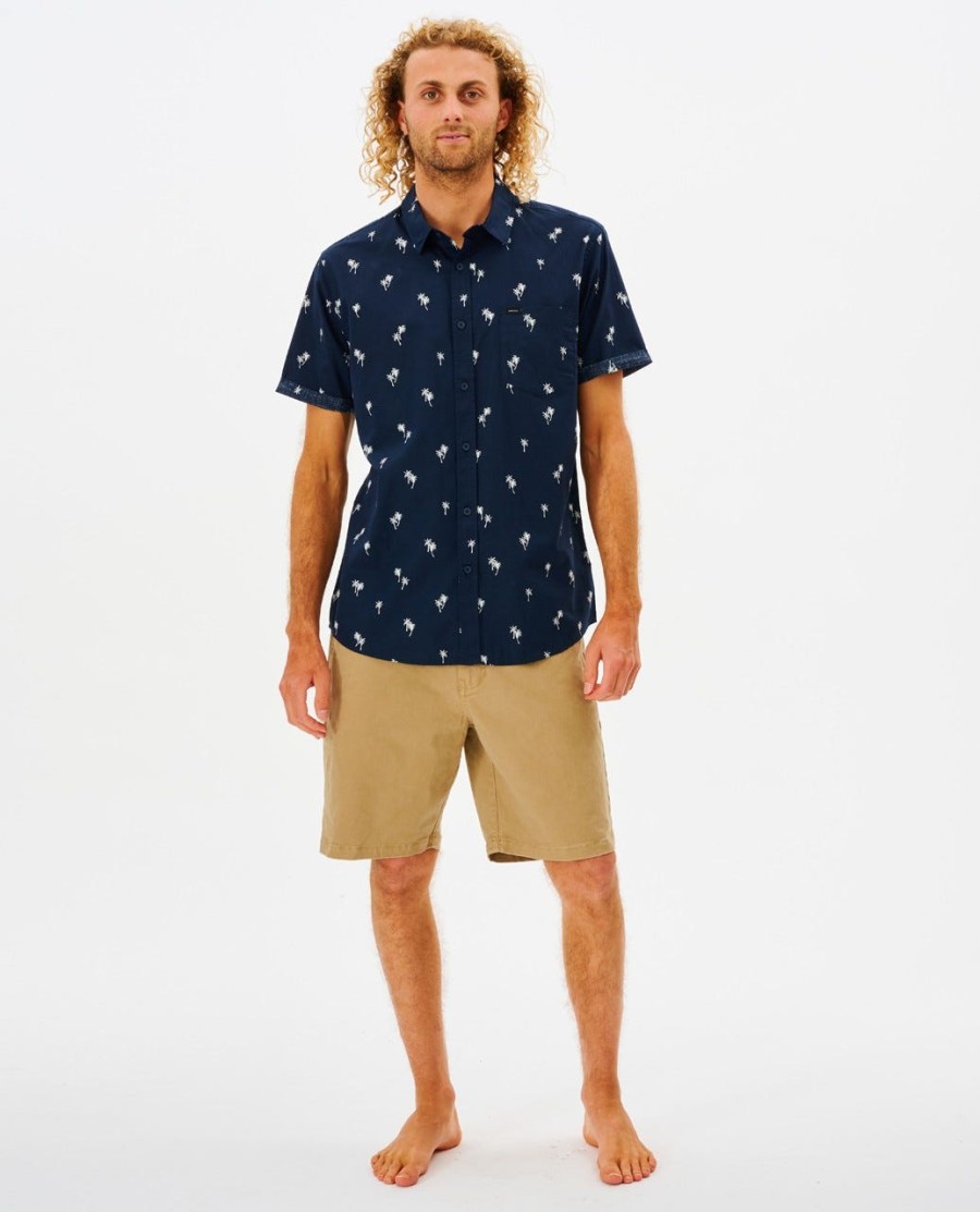 paradise palms t-shirt met korte mouwen