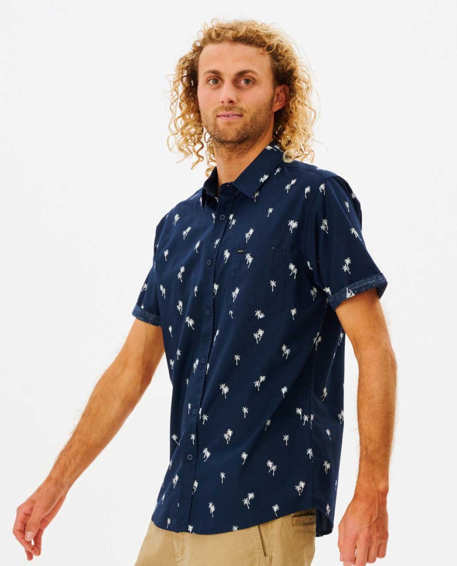 paradise palms t-shirt met korte mouwen