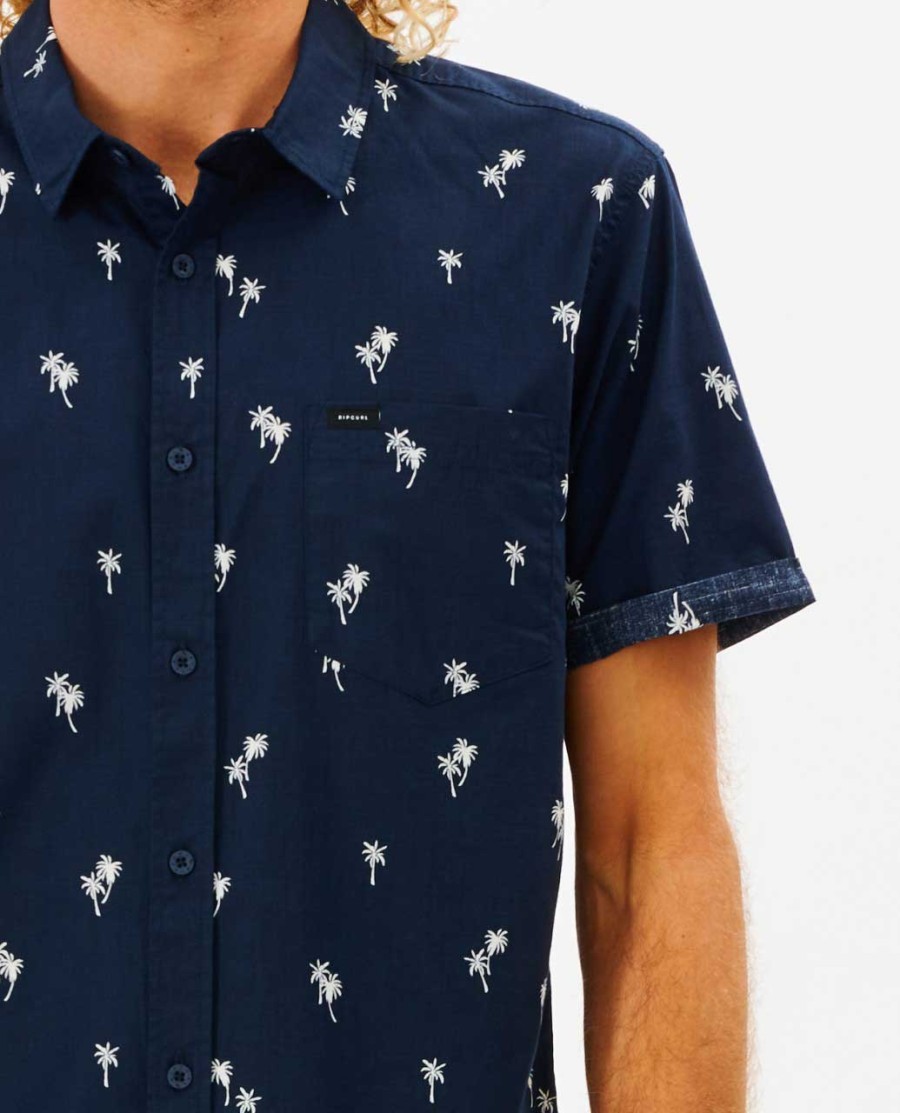 paradise palms t-shirt met korte mouwen