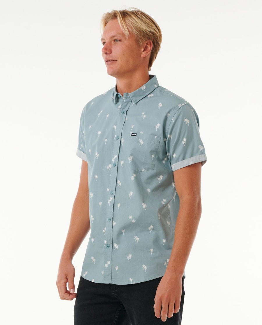 paradise palms t-shirt met korte mouwen