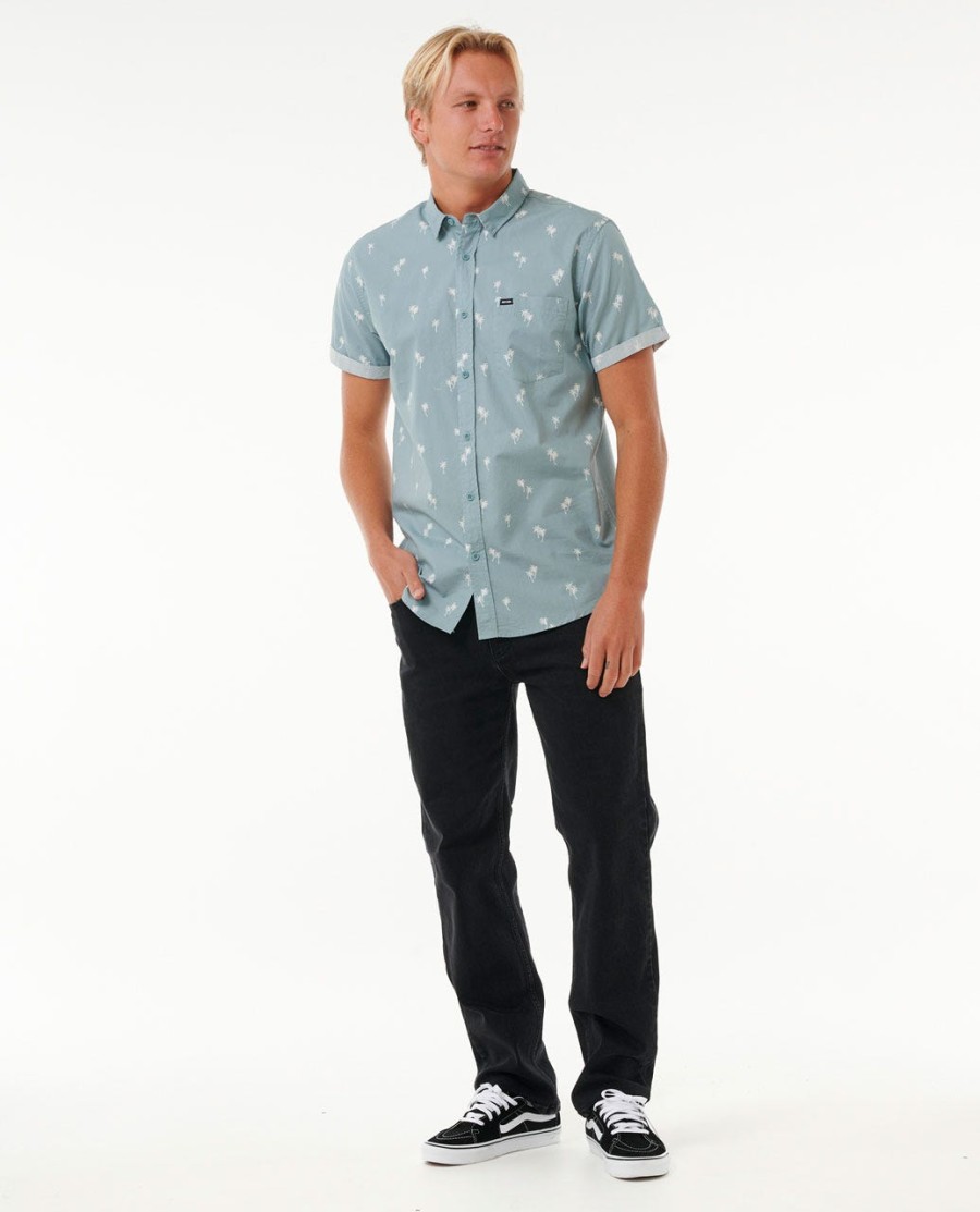 paradise palms t-shirt met korte mouwen