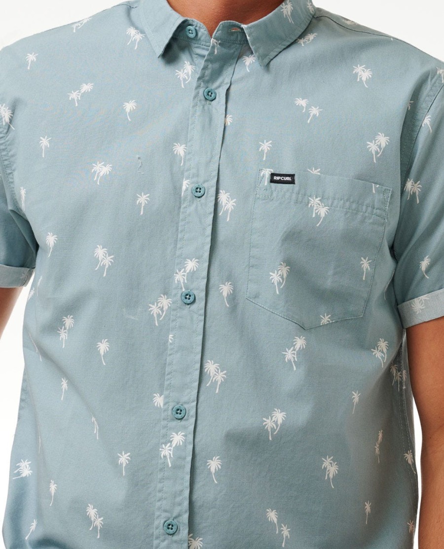 paradise palms t-shirt met korte mouwen