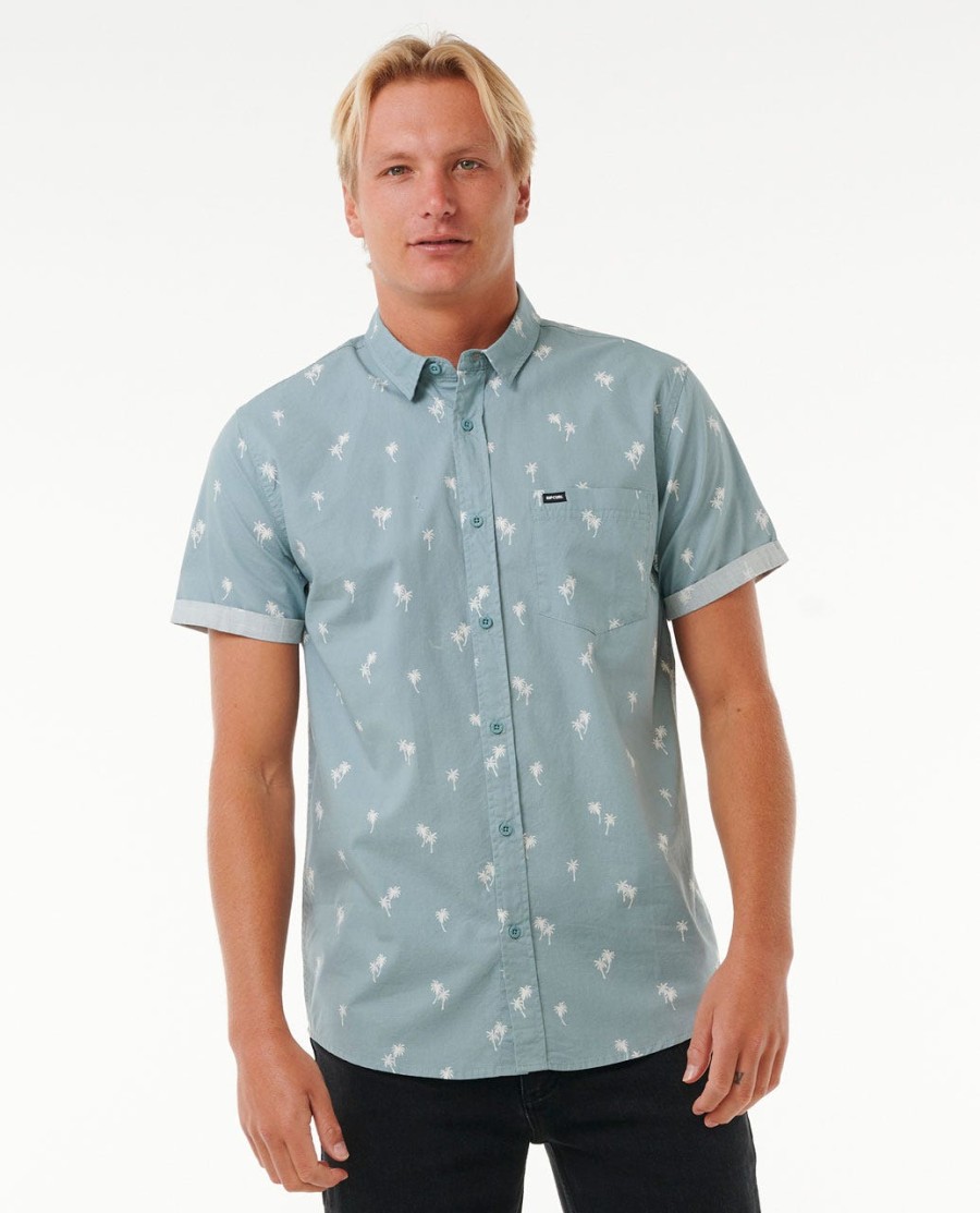 paradise palms t-shirt met korte mouwen