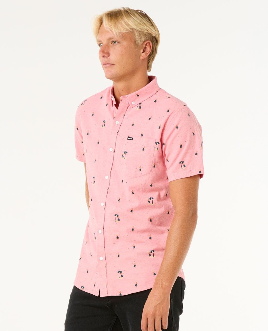hula breach t-shirt met korte mouwen