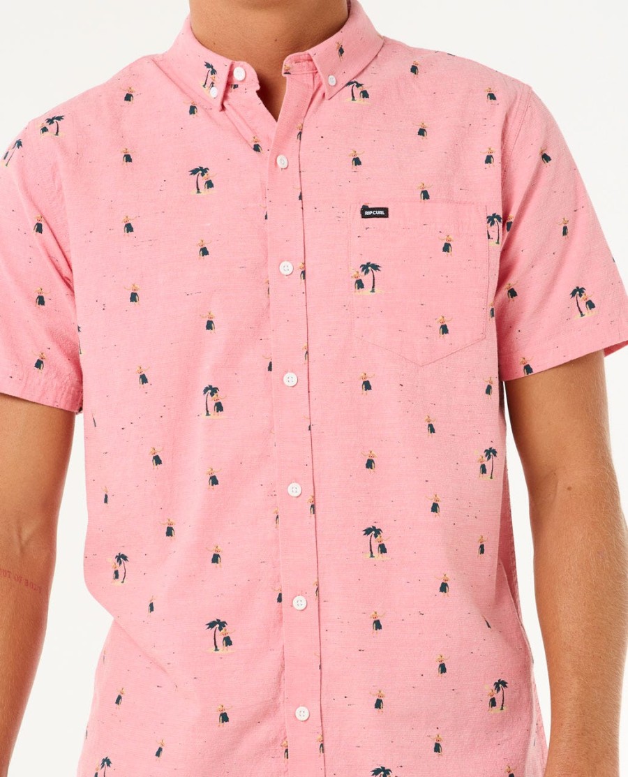 hula breach t-shirt met korte mouwen