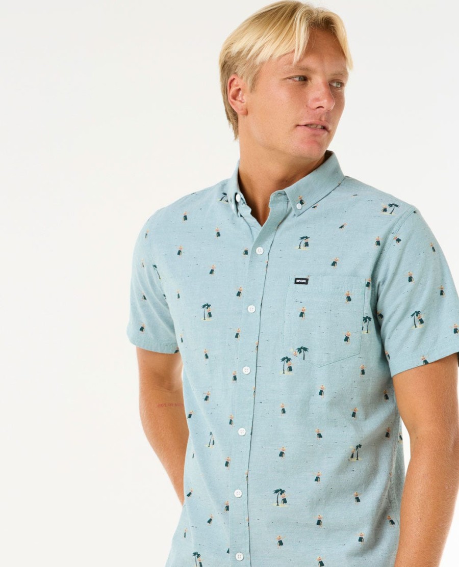 hula breach t-shirt met korte mouwen
