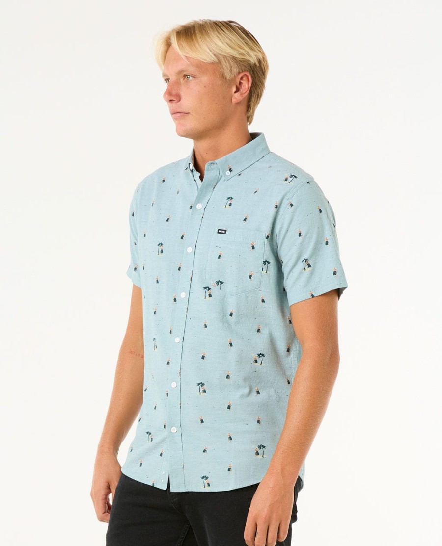 hula breach t-shirt met korte mouwen