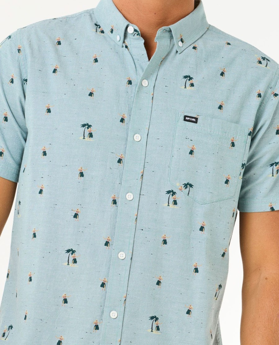 hula breach t-shirt met korte mouwen